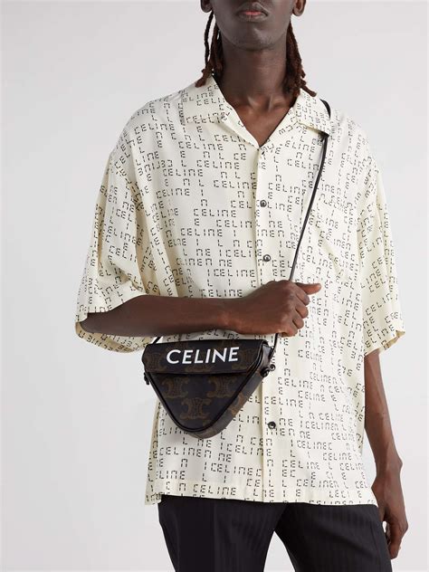 celine triangle bag men|Celine trousers men's.